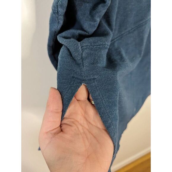 The North Face Blue Hi-Lo Hooded Sweatshirt - Size XS - Picture 7 of 7